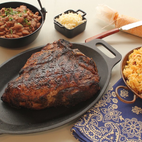 Big T Bone Steaks With Chipotle Butter